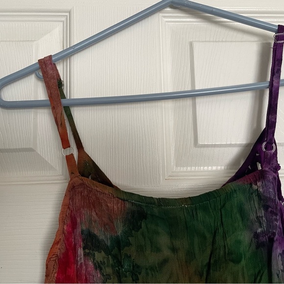 India Boutique Colorful Tie-Dye Dress - Picture 7 of 11